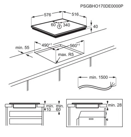 AEG HRB64478XB - 949492640 - Detailansicht 1