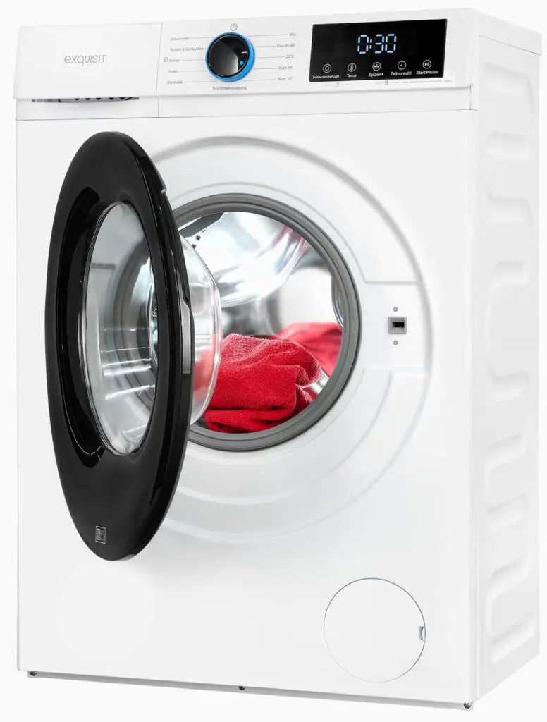 Exquisit WA6312-371A weiss - 813053701 - Geoeffnete Tuer