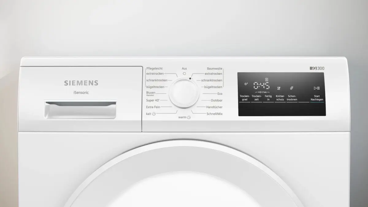 Siemens WT43HV04 - WT43HV04 - Bedienblende