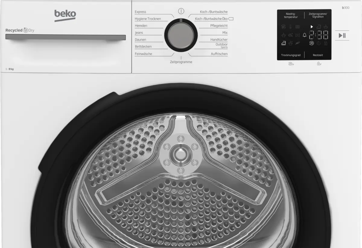Beko BM3T38220X - 7188303880 - Bedienblende